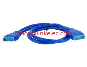 China USB3.0 Extension Cable Motherboard 20-pin M/M proveedor