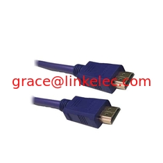 China Professional Supplier of HDMI Cables Gold Plating dark blue color proveedor