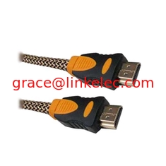 China HD2160P 24k dual color HDMI Cable 3D high speed hdmi cable with ethernet proveedor