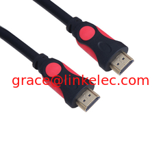 China dual color molding hdmi cable with ethernet Ferrite core Supports 3D, Audio Return Channel proveedor