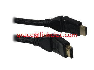 China High qualtiy180 Degree Swivel HDMI cable 1.4 v with Ethernet proveedor