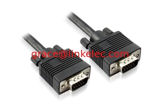 China VGA Male to Male 5 Metre Black Cable for PC Laptop to TFT Monitor LCD TV Lead proveedor