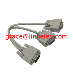 China UL Certificated VGA Y Splitter Cable Split 1 VGA to 2VGA,VGA Y extension cable proveedor