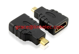 China Micro HDMI adapter,micro HDMI male to HDMI A type female proveedor