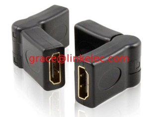 China New 180 degree 19 PIN HDMI Adapter female to female Coupler Converter M/F proveedor
