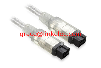 China Chinese supplier Firewire 800 IEEE 1394B 9 Pin to 9 Pin Cable Lead 3m proveedor