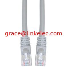 China 6 inch Cat6 Gray Ethernet Patch Cable, Snagless/Molded Boot cable proveedor