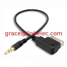 China Audi Ami 3.5mm cable Music Interface AMI MMI 3.5mm Aux Cable For Audi Q5 Q7 R8 A3 A4 A5 A6 proveedor