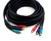 3RCA male to 3RCA male cable with golden plated proveedor