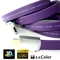 2016P Flat HDMI Cable with metal shell 24k gold Plated connector with red and purple proveedor