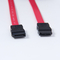High speed flat red mini sata cable 7pin t0 7pin ,Sata cable 7p female to female proveedor