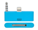 colorful 30pin to 8 Pin AUDIO ADAPTERS converter for iPhone 5 5s 5c Itouch Nano 7 Blue proveedor