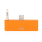 colorful 30pin to 8 Pin AUDIO ADAPTERS converter for iPhone 5 5s 5c Itouch Nano 7 Orange proveedor