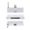 colorful 30pin to 8 Pin AUDIO ADAPTERS converter for iPhone 5 5s 5c Itouch Nano 7 white proveedor