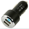 5V 2.1A Dual USB car Charger For iPhone 5 iPhone 4S 4 Black hot selling proveedor