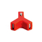 Cigarette lighter socket car charger stylish Y Shape style charger3.1A dual USB 2 port Red proveedor