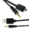 BMW 8pin cable with 3.5MM AUX Interface Adapter for MINI iPOD iPHONE 5 5S 5C Lighting proveedor