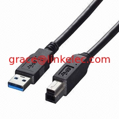 China Super Speed Black USB3.0 AM to BM Cable 1.5M proveedor