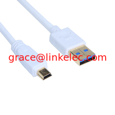 China USB3.0 AM to mini 10pin USB cable 1.5M White,blue.black proveedor