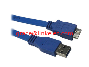 China Super Speed Flat Noodle USB 3.0 to Micro 5Pin cable 1.5M proveedor