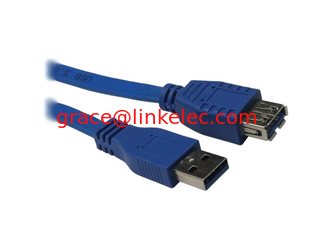 China 3ft flat USB AM TO USB AM USB3.0 Cable proveedor