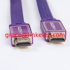 China Professional manufacturer HDMI cable nylon braid flat HDMI cable proveedor
