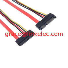 China Special Price premium SATA Cable 22P Male to Female Power Cable for HDD proveedor