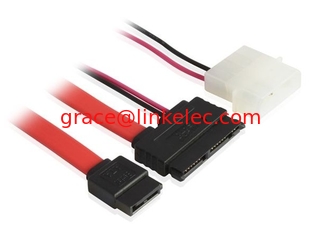 China Supply SATA+Power Cable for computer 7+9pin,serial ATA 7+9 patch cord cable proveedor