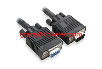 China VGA male to female extension cable for Monitor /PC/projector/Multimedia proveedor