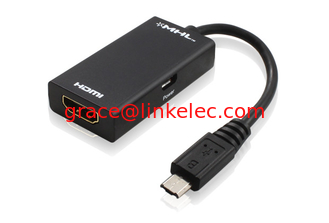 China MHL HDMI Micro 11PIN cable for Samsung HTC Smart Phone Tablet for Galaxy S3 proveedor