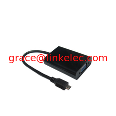 China Premium MHL TO VGA+Audio+Power charging adapter for Projector Monitor or TV proveedor