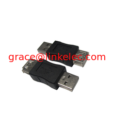 China USB AM to AF Adapter for Computers (Black) easy for installation proveedor