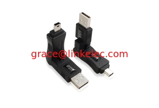 China Portable 360 degree rotatable mini USB to USB AM Adjustible Adapter proveedor