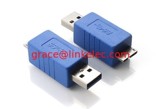 China USB3.0 A male to micro B adapter usb3.0 AM to Micro B type converter proveedor