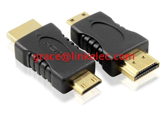 China HDMI M TO MINI M Adapter,HDMI AM TO C TYPE Male adapter for digital cameras proveedor