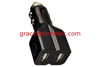 China CoverBot DUAL USB 3.1A 15w High Output Car Charger black with Heavy Duty Socket Connector proveedor