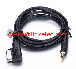 China OEM Mercedes Benz iPod MP3 AUX media Interface Adapter Cable for iPhone 5 Benz 3.5mm proveedor