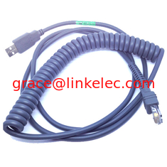 China 9ft Coiled USB Barcode Scanner Cable for Symbol LS2208 proveedor