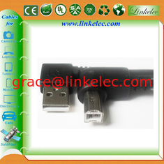 China 16FT ANGLE USB AM TO ANGLE BM,left angle AM TO Right angle BM cable proveedor