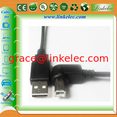 China 6FT ANGLE USB BM TO USB AM printer cable proveedor