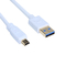 USB3.0 AM to mini 10pin USB cable 1.5M White,blue.black proveedor