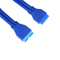 USB3.0 main board 20pin male to female cable USB3.0 20pin Motherboard Extension Cable proveedor