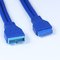 USB3.0 main board 20pin male to female cable USB3.0 20pin Motherboard Extension Cable proveedor