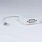Factory supply mini dp to VGA adapter in white color support 1080p proveedor