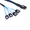 Mini SAS 36p to 4 SATA 7P in blue Internal SATA Cable ,sata with latch proveedor