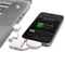 Brand New Fun &amp; Discreet Keyring USB Sync and Charge data cable for iPhone iPod iPad black proveedor