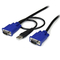 USB VGA 2in1 KVM Cable for any computer equipped with a USB Keyboard and Mouse proveedor