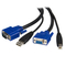 6ft USB VGA 2in1 KVM Cable for any computer equipped with a USB Keyboard and Mouse proveedor