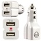 CoverBot DUAL USB 3.1A 15w High Output Car Charger WHITE with Heavy Duty Socket Connector proveedor