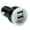 Dual USB LED DC Car Charger 2.1 Amp 1A Auto Adapter COLOR CHOICE For LG G2 Black proveedor